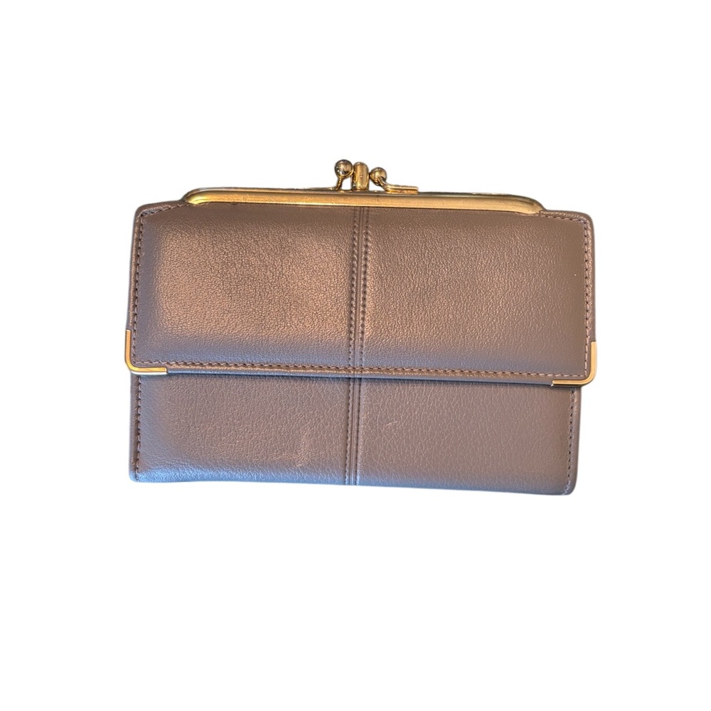 Baronet Gray genuine leather wallet